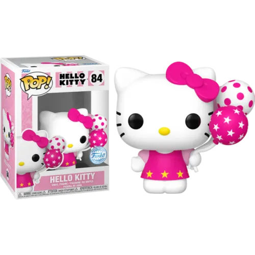 Funko Pop! Sanrio: Hello Kitty - Hello Kitty with Balloons (Special Edition) #84 Vinyl Figure