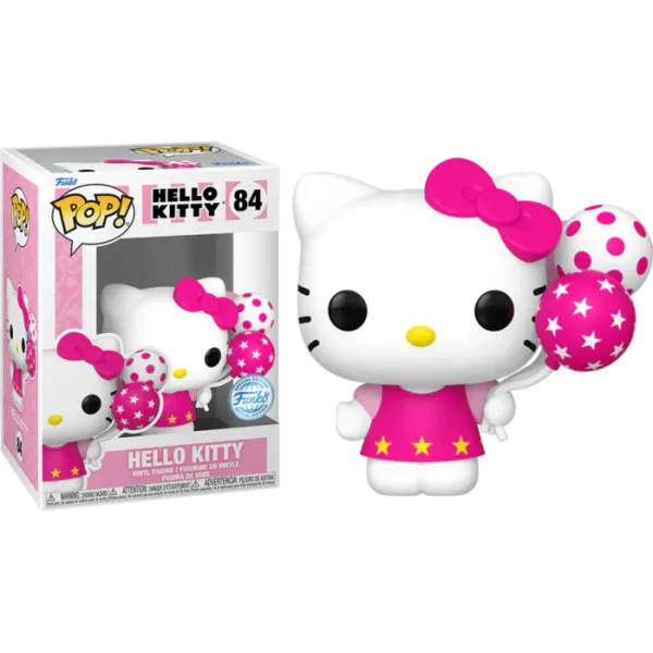 Funko Pop! Sanrio: Hello Kitty - Hello Kitty with Balloons (Special Edition) #84 Vinyl Figure