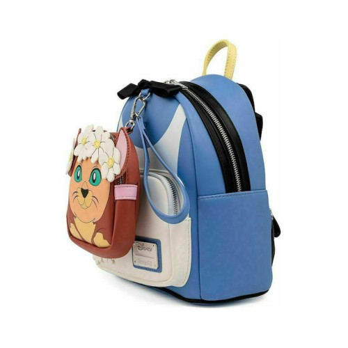 Loungefly: Disney - Alice In Wonderland Cosplay Mini Backpack With Detachable Mini Wristlet (WDBKS0009)