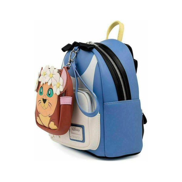 Loungefly: Disney - Alice In Wonderland Cosplay Mini Backpack With Detachable Mini Wristlet (WDBKS0009)