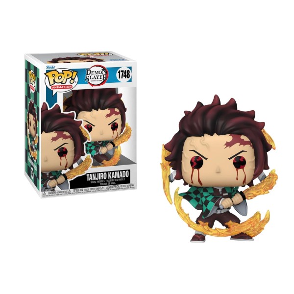 Funko Pop! Animation: Demon Slayer - Tanjiro Kamado (Sun Breathing) #1748 Vinyl Figure