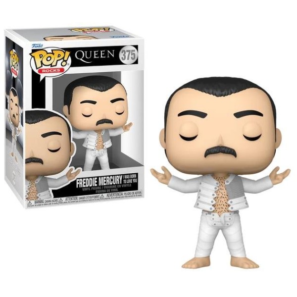 Funko Pop! Rocks: Queen - Freddie Mercury (I was born to love you) #375 Vinyl Figure