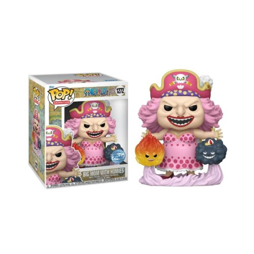 Funko Pop Super Animation: One Piece - Big Mom with Homies (Special Edition) #1272 Vinyl Figure (6