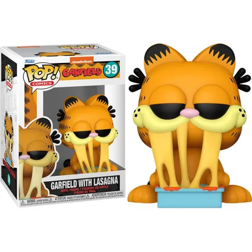 Funko Pop! Comics: Garfield – Garfield with Lasagna Pan #39 Vinyl Figure