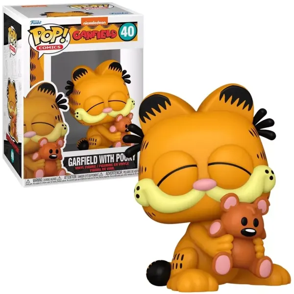 Funko Pop! Comics: Garfield – Garfield with Pooky #40 Vinyl Figure