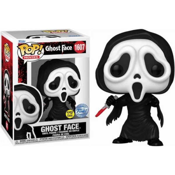 Funko Pop! Movies: Ghostface - Ghostace (Glows in the Dark) (Special Edition) #1607 Vinyl Figure