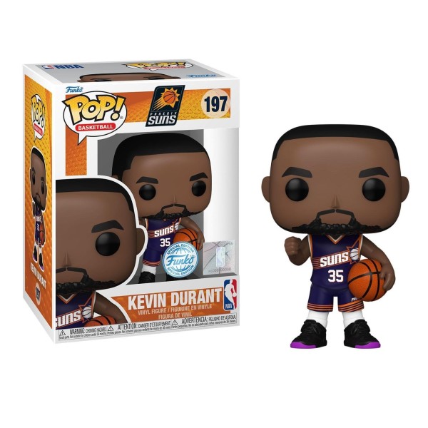 Funko Pop! Basketball NBA: Phoenix Suns - Kevin Durant (Special Edition) #197 Vinyl Figure