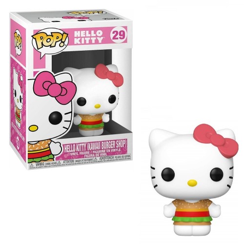 Funko Pop! Hello Kitty S2 - Hello Kitty (Kawaii Burger Shop) #29 Vinyl Figure