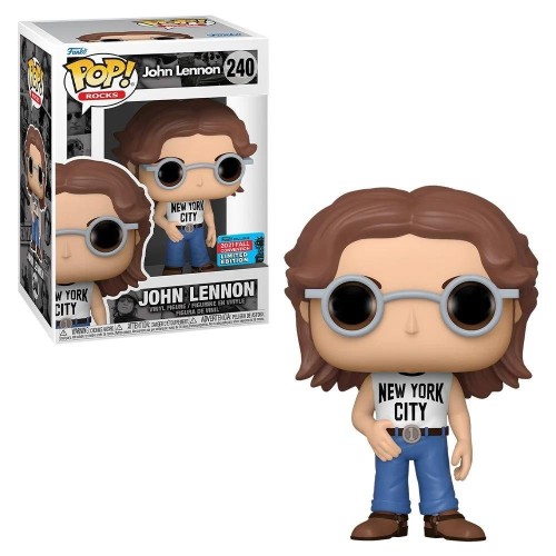 Φιγούρα Funko POP! Rocks: John Lennon - John Lennon (NYC Shirt) #240 (ECCC 2021 Exclusive)