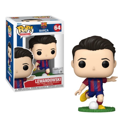 Funko Pop! Football: Barcelona - Lewandowski #64 Vinyl Figure