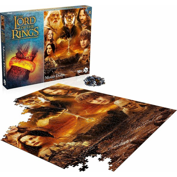 Winning Moves: Puzzle - Lord of the rings Mount Doom (1000pcs)