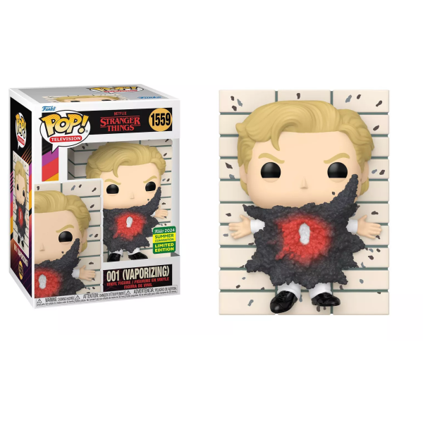 Funko Pop! Television: Stranger Things - 001 Vaporizing (Convention Special Edition) #1559 Vinyl Figure Funko Pop! Television: Stranger Things - 001 Vaporizing (Convention Special Edition) #1559 Vinyl Figure