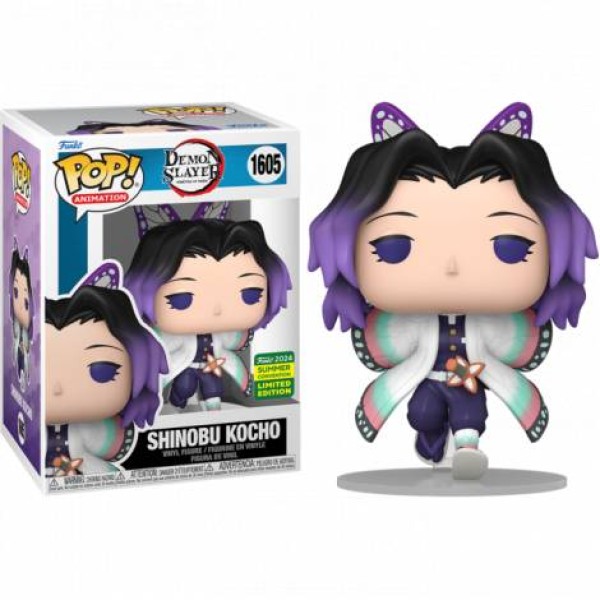 Funko Pop! Animation: Demon Slayer S1 - Shinobu Kocho (Convention Special Edition) #1605 Vinyl Figure