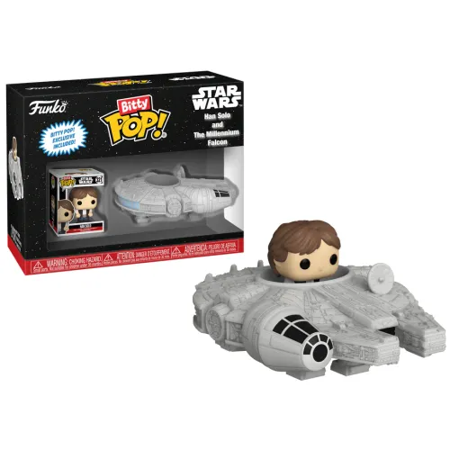 Funko Bitty Pop!: Disney Star Wars - Han Solo and The Millennium Falcon Vinyl Figure