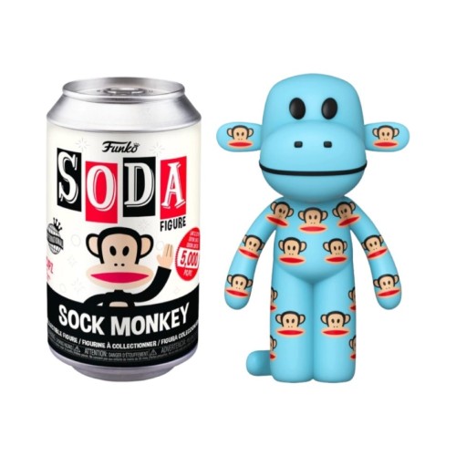 Funko Vinyl SODA!Paul Frank Sock Monkey funko soda Vinyl limited edition