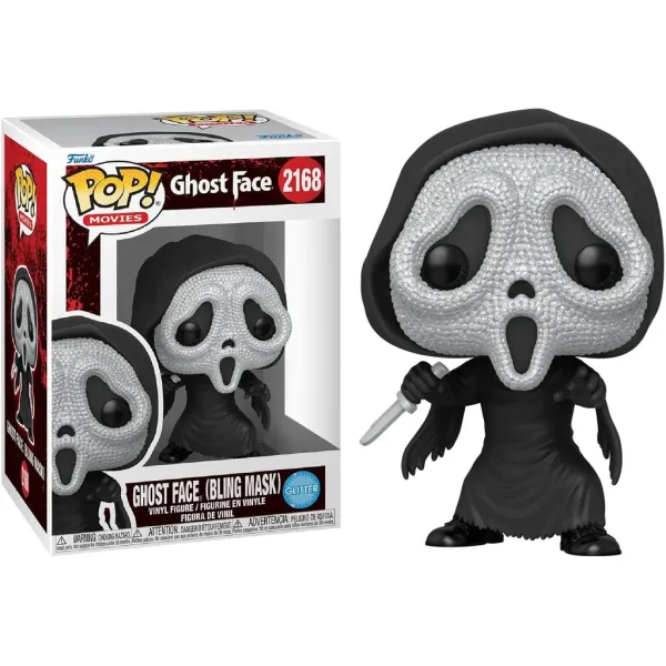 Funko Pop! Movies: Ghost Face - Ghost Face (Bling Mask) (Glitter) #2168 Vinyl Figure
