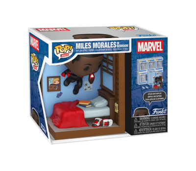 Funko Pop! Nooks: Marvel - Miles in Bedroom Vinyl Figure