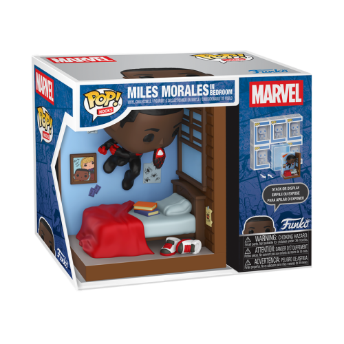 Funko Pop! Nooks: Marvel - Miles in Bedroom Vinyl Figure