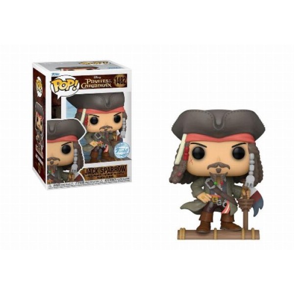 Funko Pop! Disney: Pirates of the Caribbean - Jack Sparrow (Opening) (Special Edition) #1482 Vinyl Figure