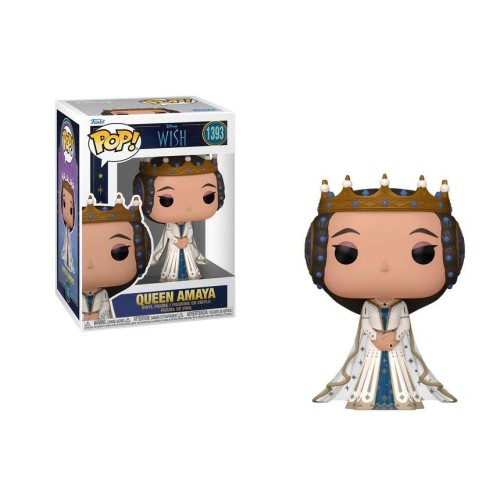 Funko Pop! Disney: Wish - Queen Amaya #1393 Vinyl Figure