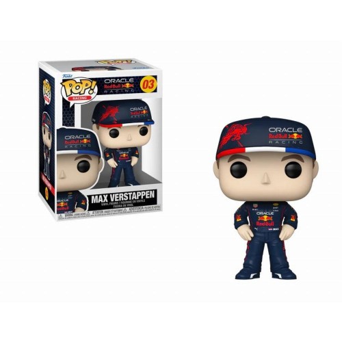 Funko Pop! Racing: Oracle Red Bull Racing - Max Verstappen #03 Vinyl Figure