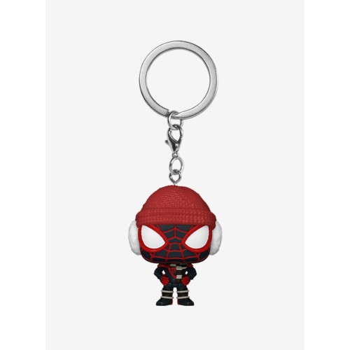 Funko Pocket Pop! Marvel Gameverse: Spider-Man - Miles Morales (Winter Suit) Vinyl Figure Keychain