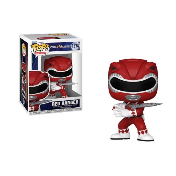 Funko Pop! Television: Power Rangers - Red Ranger #1374 Vinyl Figure