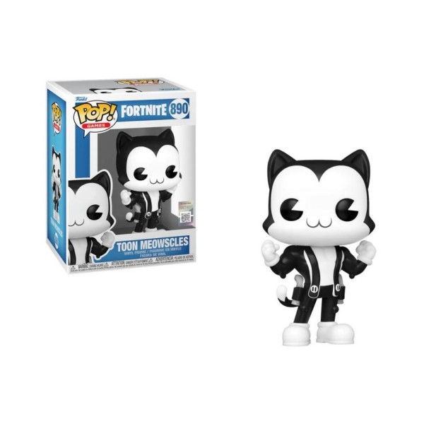 Funko Pop! Games: Fortnite - Toon Meowscles #890 Vinyl Figure