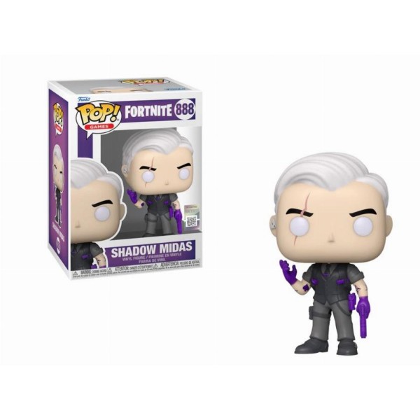 Funko Pop! Games: Fortnite - Shadow Midas #888 Vinyl Figure