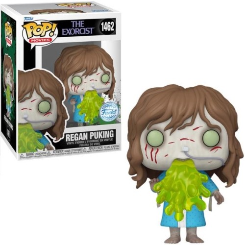 Funko Pop! Movies: The Exorcist - Regan Puking (Translucent) (Special Edition) #1462 Vinyl Figure