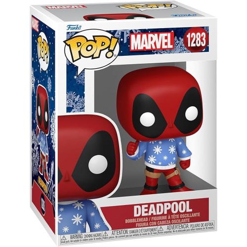 Funko Pop! Marvel: Holiday - Deadpool (SWTR) #1283 Bobble-Head Vinyl Figure