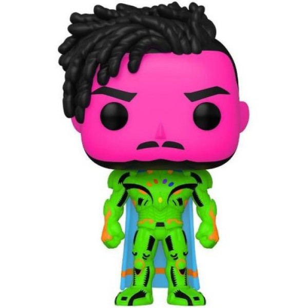 Funko Pop! Marvel Jumbo: What If...? - Infinity Killmonger (Blacklight) (Special Edition) #1058 Bobble-Head Vinyl Figure (10