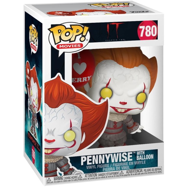 Funko Pop! Movies: It Chapter 2 - Pennywise With Balloon #780 Vinyl Figure