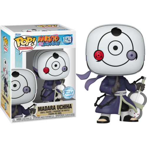 Funko Pop! Animation: Naruto Shippuden - Madara Uchiha (Masked) (Special Edition) #1429 Vinyl Figure