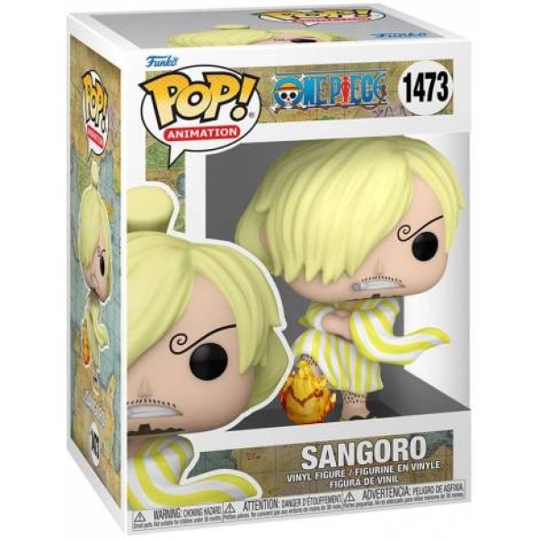 Funko Pop! Animation: One Piece - Sangoro (Wano) #1473 Vinyl Figure