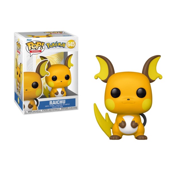 Funko Pop! Games: Pokemon - Raichu #645 Vinyl Figure