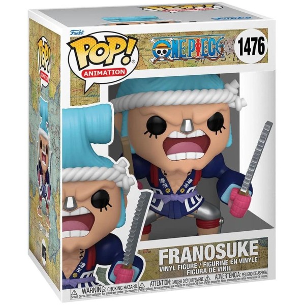 Funko Pop! Animation Super: One Piece - Franosuke (Wano) #1476 Vinyl Figure (6