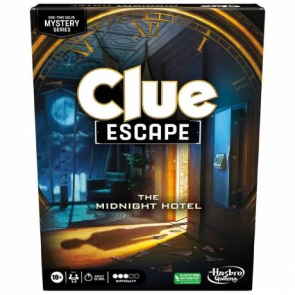 Hasbro Cluedo Escape: Μυστήριο στο Ξενοδοχείο Μπλακ - Επιτραπέζιο (Ελληνική Γλώσσα) (F6417)