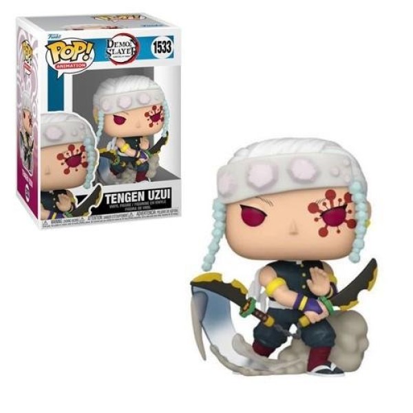 Funko Pop! Animation: Demon Slayer - Tengen Uzui* #1533 Vinyl Figure (No Chase)