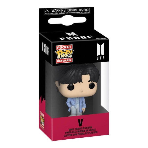 Funko Pocket Pop! BTS - V Vinyl Figure Keychain Funko Pocket Pop! BTS - V Vinyl Figure Keychain
