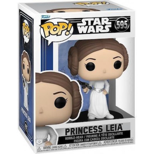 Funko Pop! Disney Star Wars - Princess Leia #595 Bobble-Head Vinyl Figure