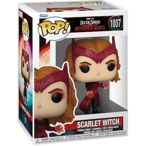 Funko Pop! Marvel: Doctor Strange in the Multiverse of Madness - Scarlet Witch (Glows in the Dark) (Special Edition) #1007 Bobble-Head Vinyl Figure