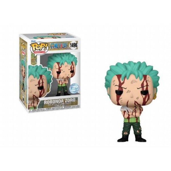 Funko Pop! Animation: One Piece - Roronoa Zoro (Nothing Happened) (Special Edition) #1496 Vinyl Figure