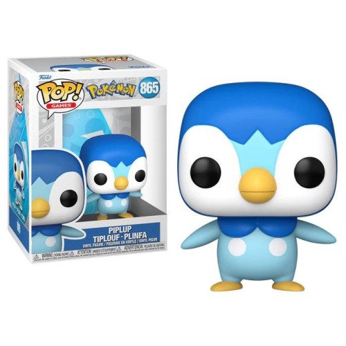 Funko Pop! Games: Pokemon - Piplup #865 Vinyl Figure