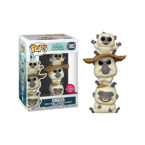 Funko POP Disney Raya and the Last Dragon - Ongis Flocked 1003 Vinyl Figure Targetcon special edition