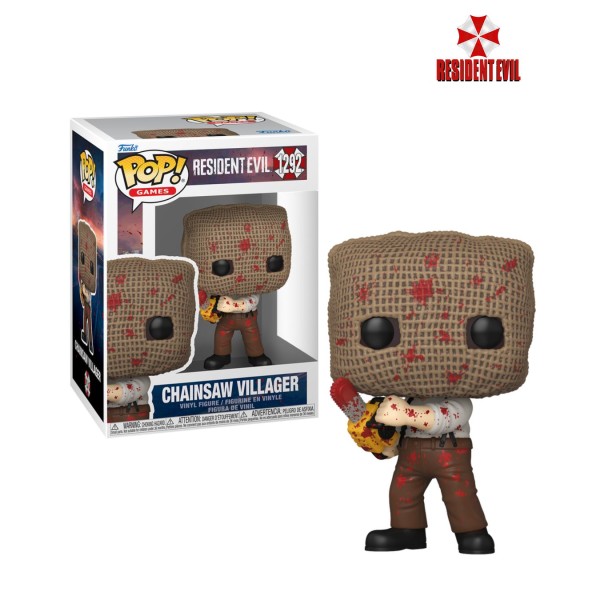 Funko Pop! Games: Resident Evil - Chainsaw Villager #1292 Vinyl Figure