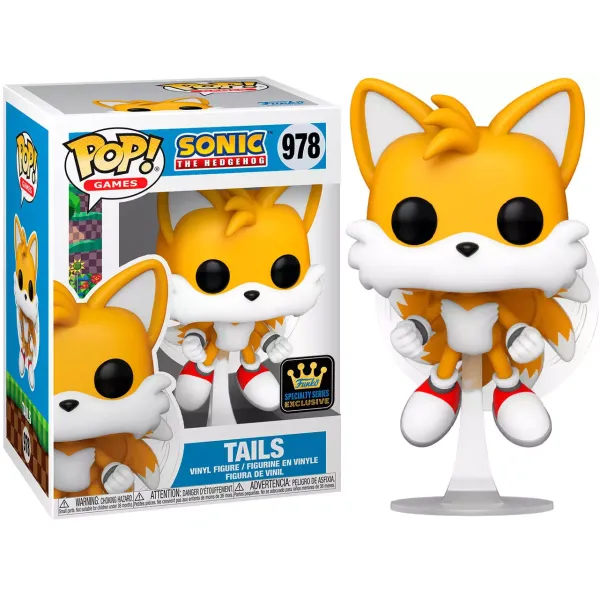 Funko Pop! Games: Sonic The Hedgehog - Tails* (Flying)  (Specialty Series) #978 Vinyl Figure