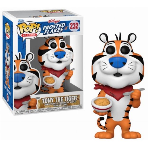 Funko Pop! AD Icon: Kellogg's Frosted Flakes - Tony the Tiger ('84) #232 Vinyl Figure