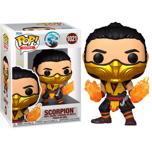 Funko Pop! Games: Mortal Kombat - Scorpion #1021 Vinyl Figure