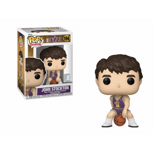 Funko Pop! Basketball: Utah Jazz - John Stockton  #194 Vinyl Figure